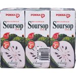 Pokka Soursop Drink 6 X 250ml