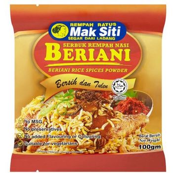 Mak Siti Beriani Rice Spice Powder 100g