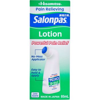 Hisamitsu SALONPAS Lotion Relief Muscular Pains Aches 85ml