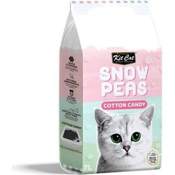 Kit Cat Snow Peas Cat Litter Cotton Candy 7l