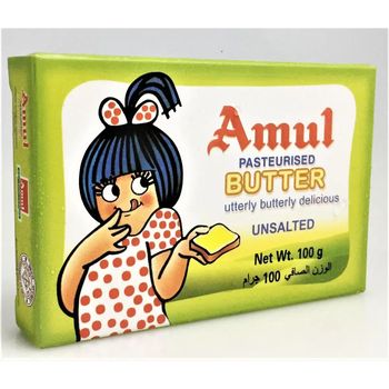 Amul Butter Unsalted 100g