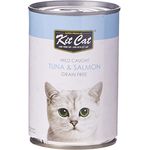 Kit Cat Atlantic Tuna With Wild Salmon 400g