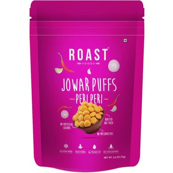 Roast Health Foods Peri Peri Jowar Puffs 70g