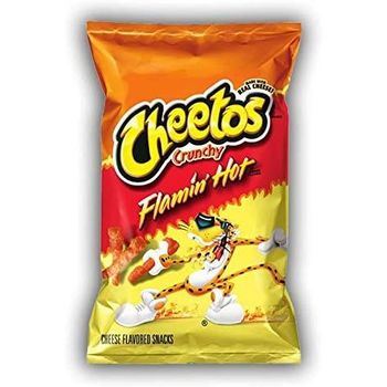 Cheetos Flamin Hot Crunchy 226g