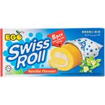 EGO Swiss Roll Vanilla Flavor 5pcs 176g