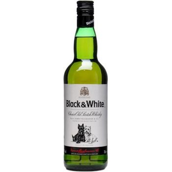 Black & White Blended Scotch Whisky 700ml