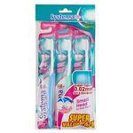 Systema Toothbrush Super Value Pack 3's Compact 