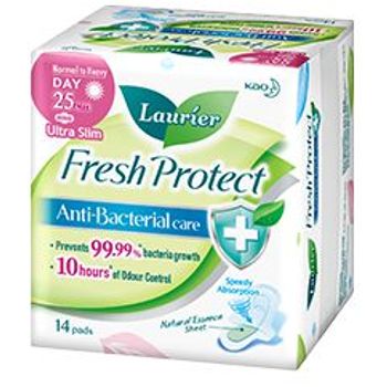Laurier Fresh Protect 25cm 14pcs