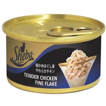 Sheba Cat Canned Food Tender Chicken Fine Flake 85g