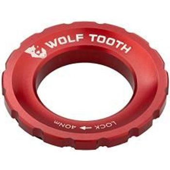 Wolf Tooth Centerlock Rotor Lockring Red