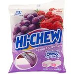 Hi-Chew Candy Bag 100g Grape Strawberry Flavor