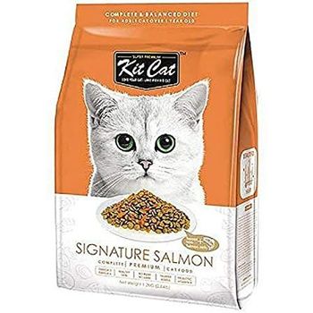 Kit Cat Signature Salmon Premium Dry Cat Food 1.2kg