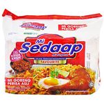Mi Sedaap Instant Fried Noodles Original Flavour 5x91g