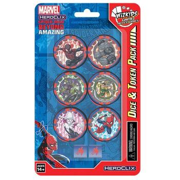 Wizkids Marvel HeroClix: Spider-Man Beyond Amazing Dice & Token Pack