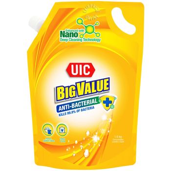UIC Big Value Liquid Detergent Refill Antibacterial