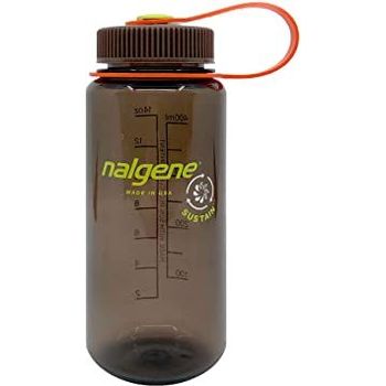Nalgene Sustain Tritan Bpa-free Water Bottle Made From 50% Certified Recycled Content 473ml Wide Mouth Woodsman