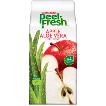 Marigold Peel Fresh Less Sugar Apple Aloe Vera 250ml