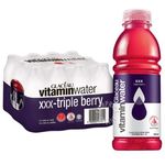 Glaceau XXX Vitamin Bottle Water Triple Berry 12 x 500ml