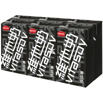 Vitasoy Black Soy Drink - Original 250ml (Pack of 6)