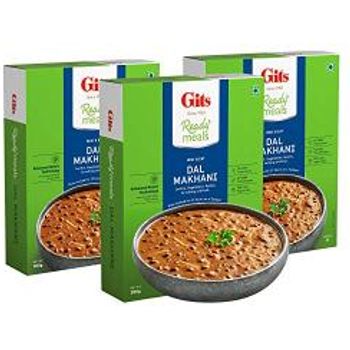Gits Ready To Eat Dal Makhani 900g Pack Of 3 X 300g Each