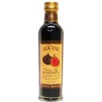Lucini Savory Fig Balsamico Artisan Vinegar 8.5-ounce Glass Bottle