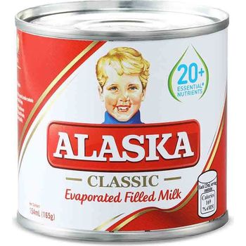 Alaska Evaporated Filled Milk 154ml