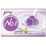 Godrej No 1 Bathing Soap Lavender Milk Cream 100g