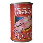 555 Squid in Soya Sauce Chili 155g