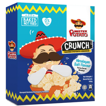 Mister Potato Crunch Himalayan Salt Flavour 100g