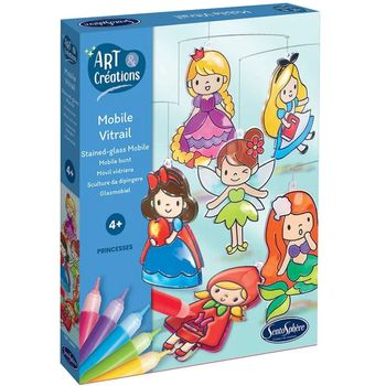 Sentosphere Art And Creations Mobile Stained Glass Princesses