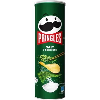 Pringles Potato Crisps Salt Seaweed 147g
