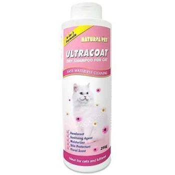 Natural Pet Ultra Coat Dry Shampoo for Cats 250g