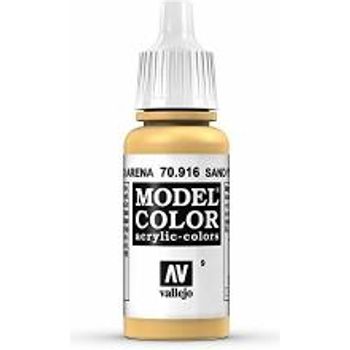Vallejo Sand Yellow Model Color Paint 17ml