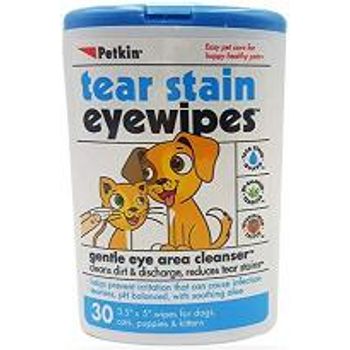 Petkin Prestige Pet Wipes Eye Pkt 30