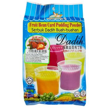 Happy Grass Dadih Strawberry Pudding Powder 310g