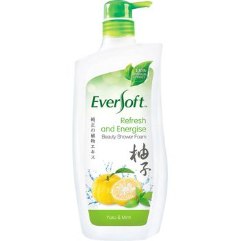 Eversoft Beauty Shower Foam Refresh And Energise 800ml