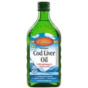 Carlson Labs Norwegian Cod Liver Oil Liquid Natural 500ml