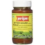 Priya Bittergourd Karela Pickle 10.6oz 300g With Garlic Single Pack