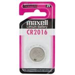 Maxell Lithium Battery Cr2016