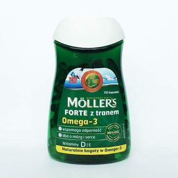 Moller’s Omega-3 Fish Oil 112 Capsules