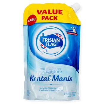 Frisian Flag Sweet Condensed Milk White Pouch 545g