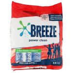 Breeze Powder Detergent Power Clean 3.6kg