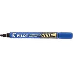 Pilot Sca400lpack Of 12blue Chiseltip Permanent Markers