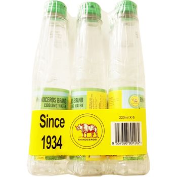 Rhinoceros Cooling Water 6pcs x 220ml
