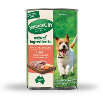 Nature's Gift Canned Food Duck Chicken And Veg 700g