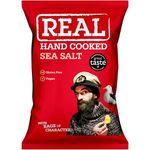 Real Hand Cooked Sea Salt Crisps 150g