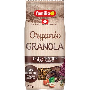 Familia Bio Organic Swiss Choco Amaranth Crunch 375g