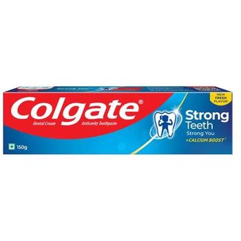Colgate Dental Cream Anticavity Toothpaste Strong Teeth 150g