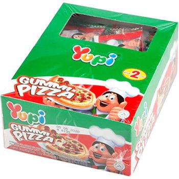 Yupi Gummi Pizza Jelly Piece 24pcs 15g