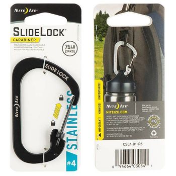 Nite Ize SlideLock Carabiner 4 Black